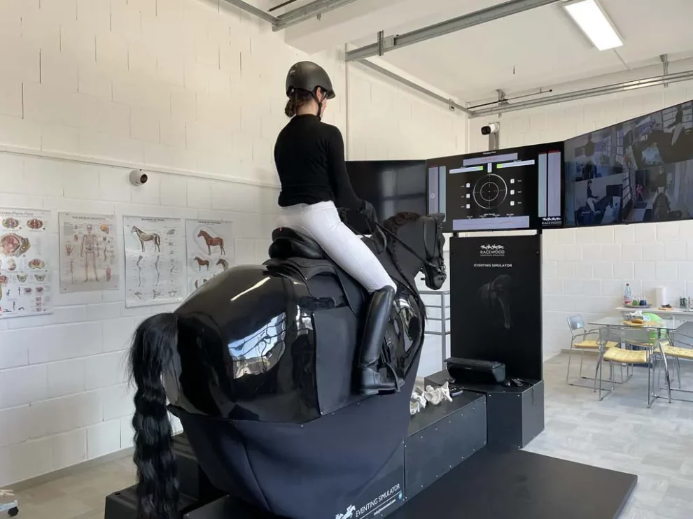 Reiten mit Kameras und Sensoren