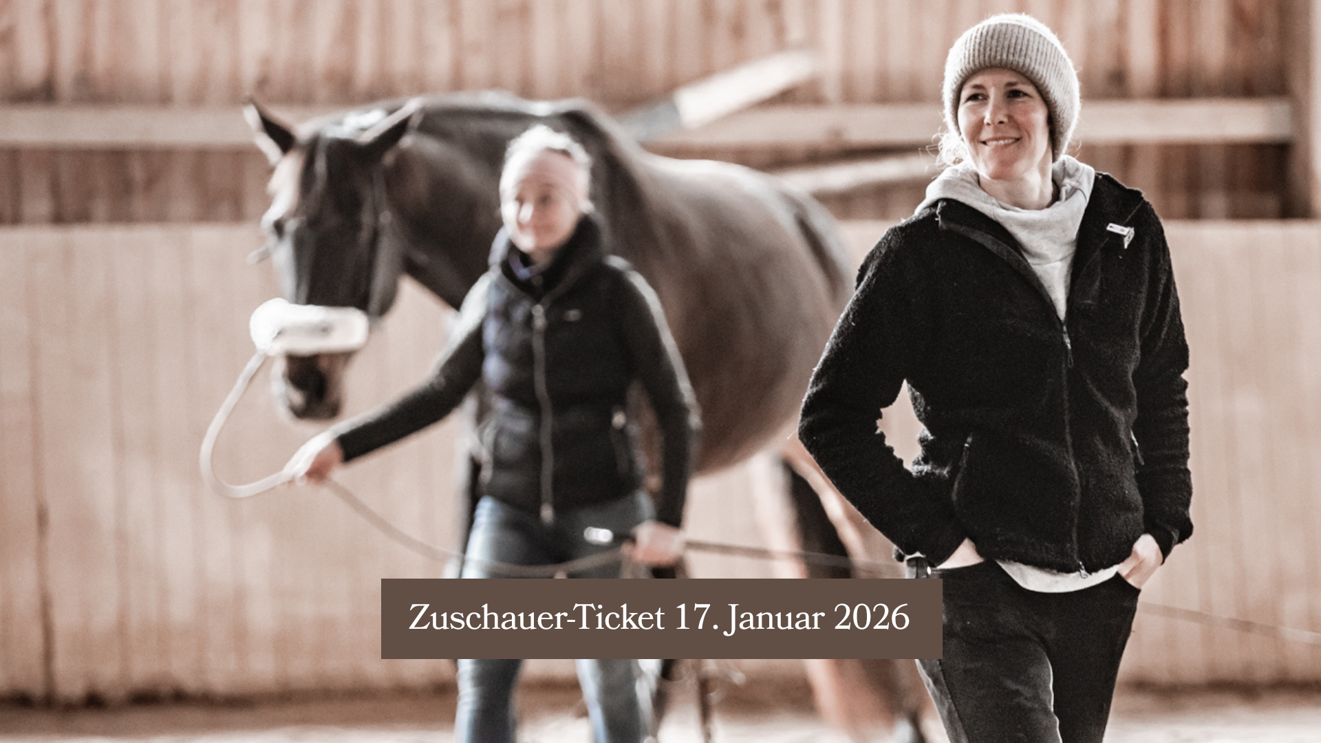 Zuschauerticket - 17. Januar 2026 - Trainingstag mit Anna Jantscher (1 Tag)